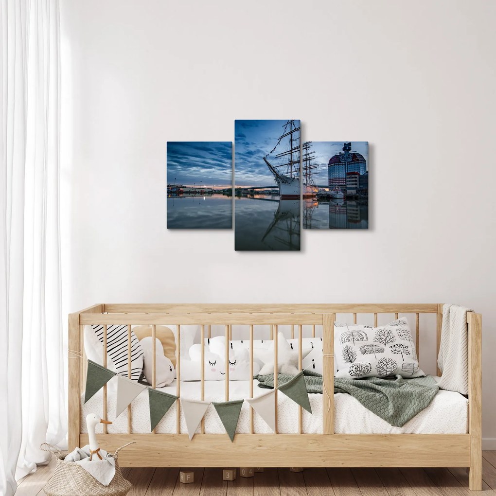Obraz plachetnice (90x60 cm)