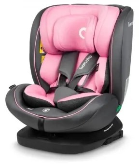 Lionelo - Autosedačka BASTIAAN i-Size 40-150 cm šedá/ružová