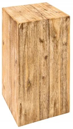 Drevený odkladací stolík Columna - 50 cm