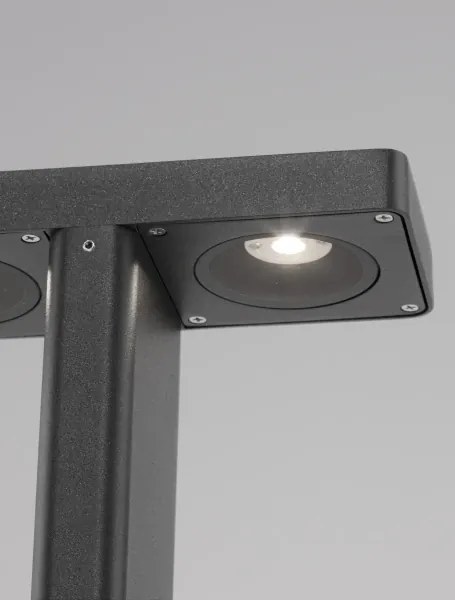 Vonkajšie LED lampa Poet 235 tmavo sivé