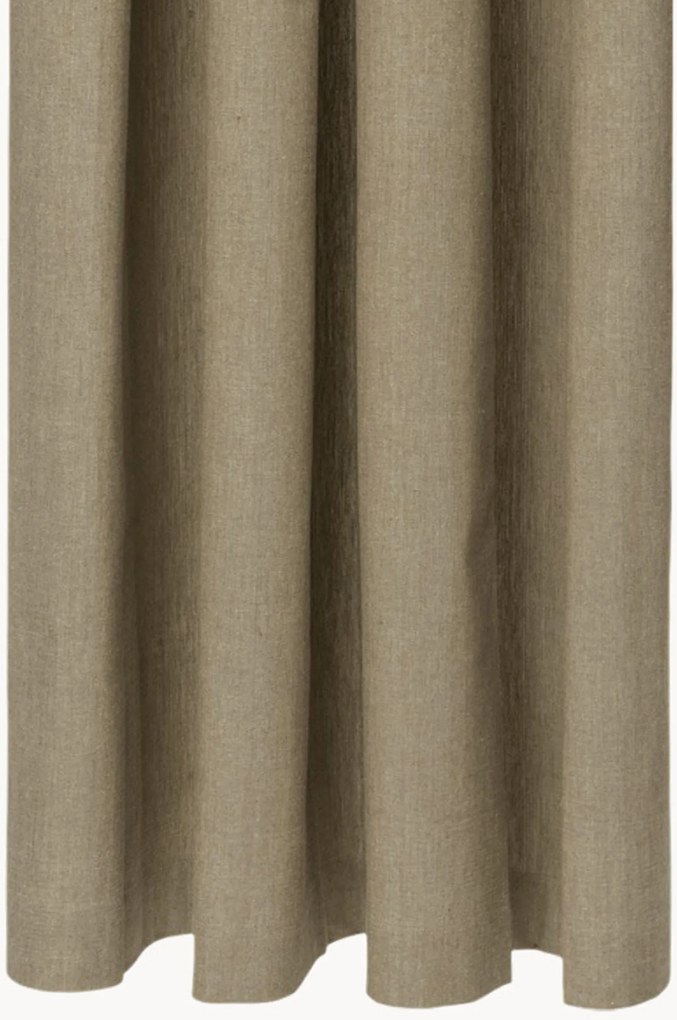 Vodoodpudivý sprchový záves z organickej bavlny Chambray