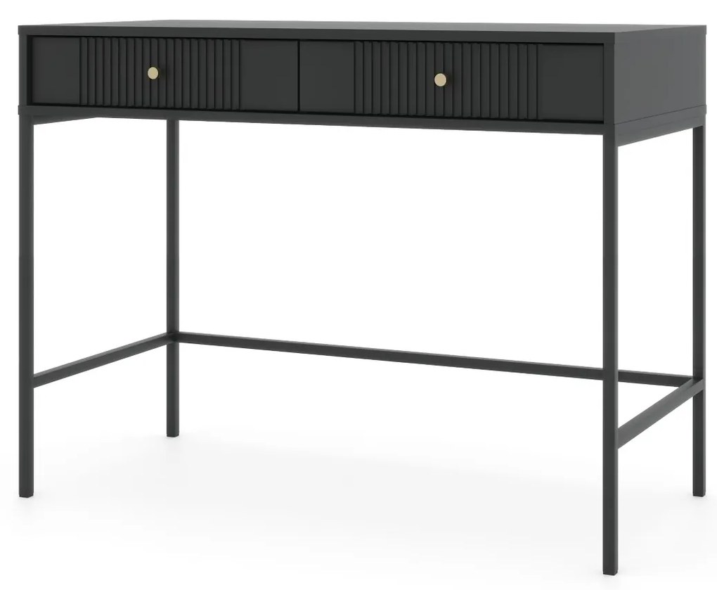 Toaletný stolík Iseo 104,3 cm čierny