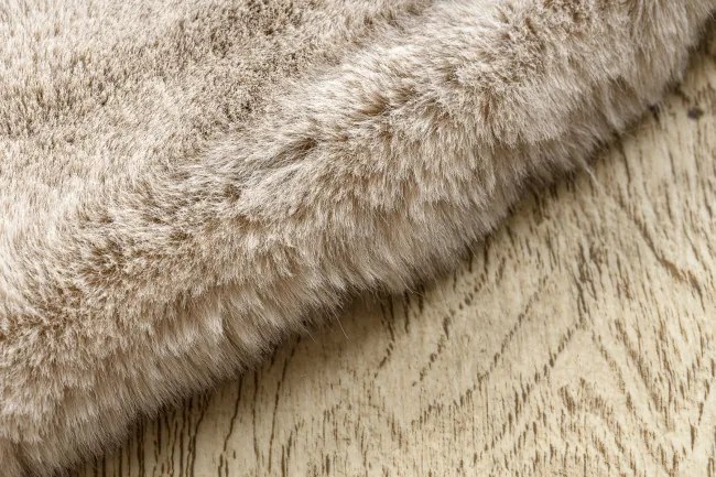 Koberec TEDDY NEW sand 52 béžový, kruh