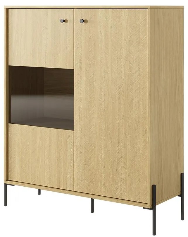 Skrinka SCANDI scandi dub/scandi jedľa