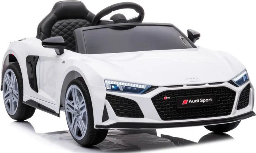LEAN CARS Elektrické autíčko Audi R8 Lift A300 biele