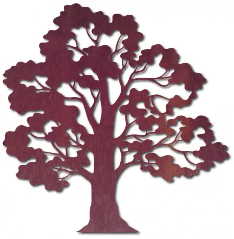 Moderný obraz na stenu strom bonsai drevenej preglejky topoľ ERGLIN I 3D HODINY PR0215 HEU+