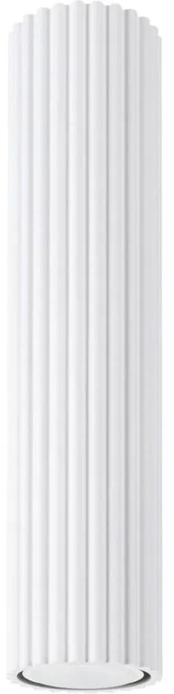 Sollux SL.1532 - Bodové svietidlo KARBON 1xGU10/10W/230V 30 cm biela SLX1201
