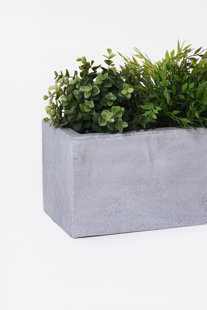 Hrantík FLOBO, sklolaminát, šírka 60 cm, betón - design