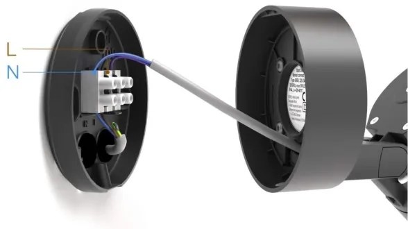 STEINEL 058630 - LED Vonkajšie svietidlo so senzorom SPOT ONE 1xGU10/7W/230V IP44