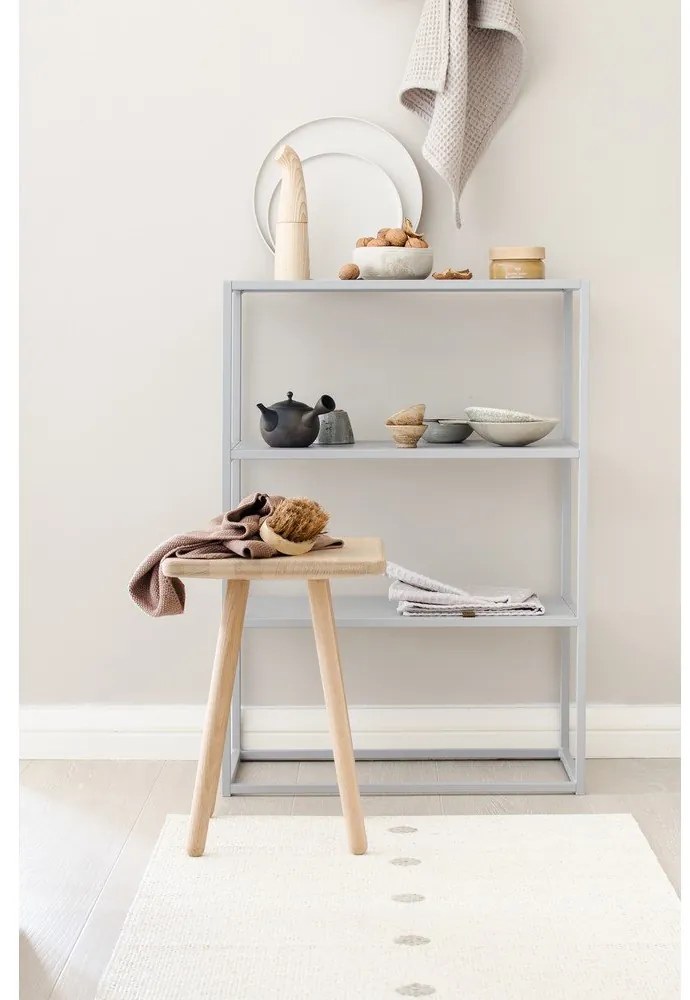 Béžovo-krémový vnútorný a vonkajší koberec 70x60 cm Peg Linen Vanilla – Pappelina