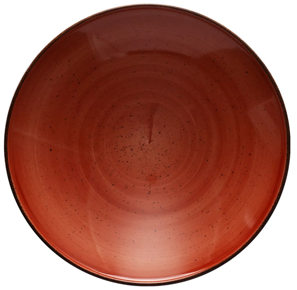 Tanier na cestoviny Curve 30 cm červený - Hotel Inn Chic farebný - 492153