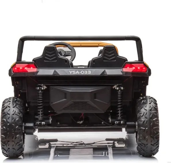LEAN CARS Elektrická bugina Buggy A033 4x4 24V zlatá
