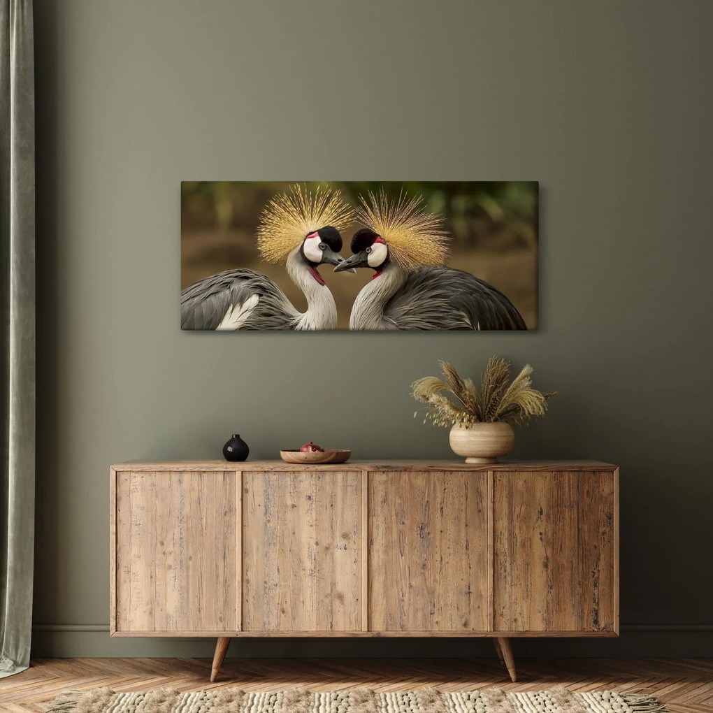 Obraz vtákov (120x50 cm)