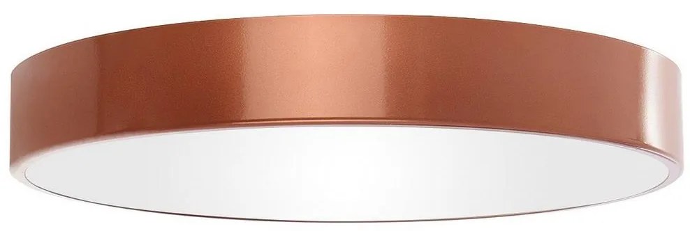 Stropné svietidlo CLEO 5xE27/24W/230V pr. 60 cm medená