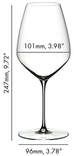 Riedel Veloce Syrah poháre na víno 720 ml 2 ks