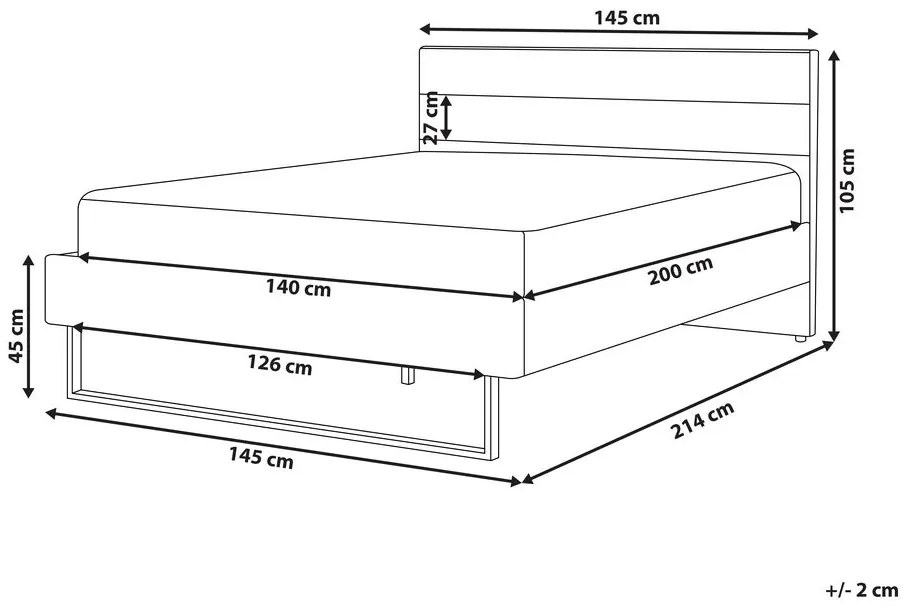 Manželská posteľ 140 cm BELAE (s roštom) (zelená). Vlastná spoľahlivá doprava až k Vám domov. 1023047