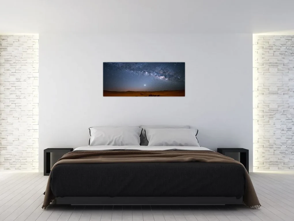 Obraz - Noc v púšti (120x50 cm)