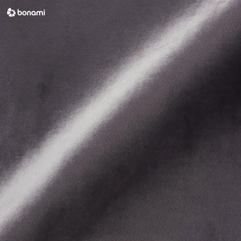 Sivé zamatové kreslo Alba – Actona