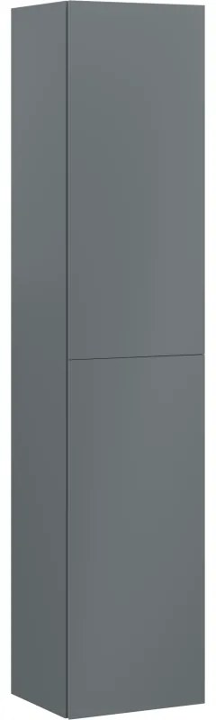 Mexen Orio, kúpeľňový podstavec 35 cm, 2 dvierka, matný grafit - 91A11-03016-2-BF66