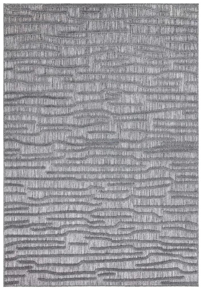 Dekorstudio Terasový koberec SANTORINI - 450 antracitový Rozmer koberca: 140x200cm