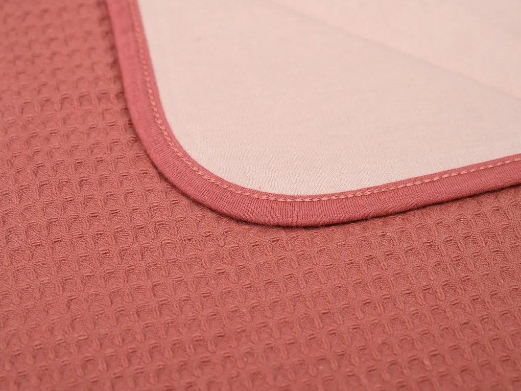 Detská bavlnená deka do postieľky DREAMLINE 75x100 cm - viac farieb Farba: Červená