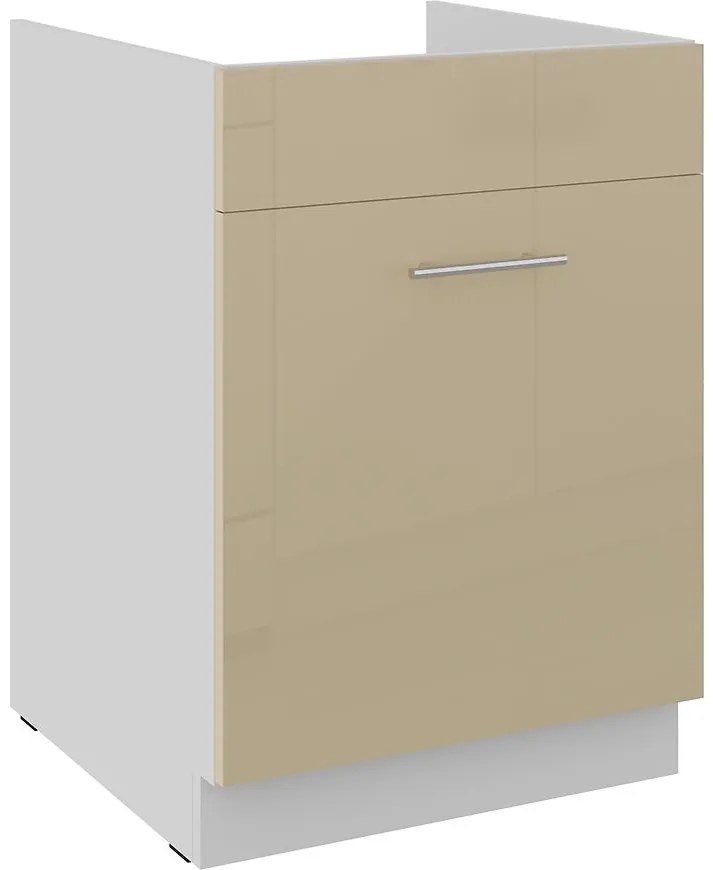 Kuchynská skrinka Lara cappuccino 60ZL 1S BB