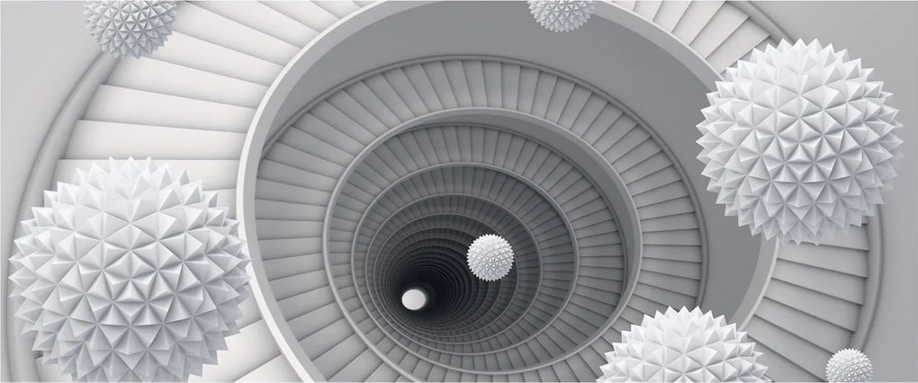 Obraz 3D abstrakcie (120x50 cm)