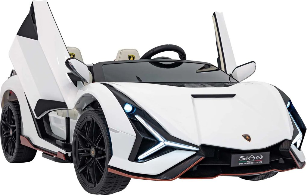 Ramiz Lamborghini SIAN Biele vozidlo