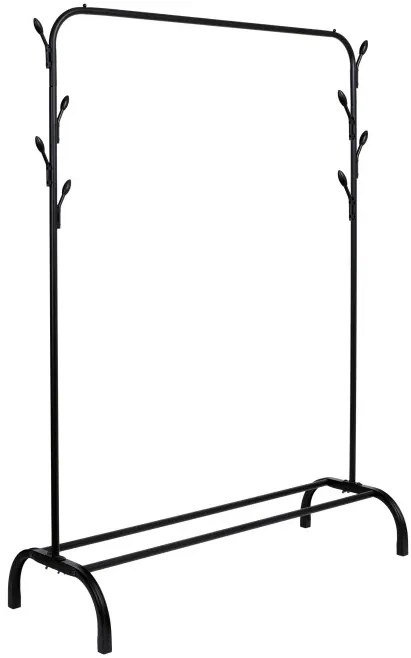 Vešiakový stojan FELIKS Loft čierny