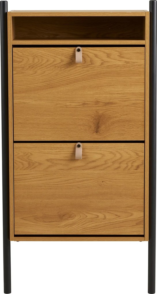 Skrinka na topánky Basilina 3 (prírodná). Akcia -9%. Vlastná spoľahlivá doprava až k Vám domov. 1147509