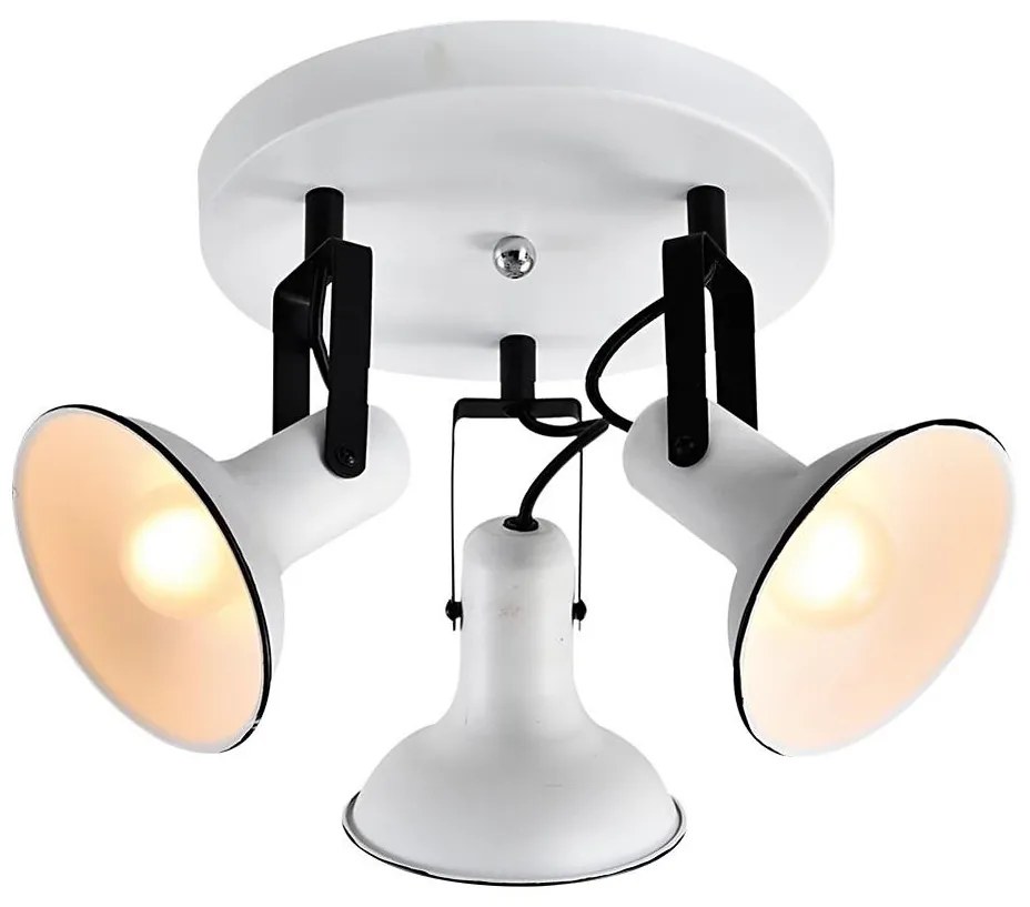 Prezent 75475 - Bodové svietidlo ANDORA 3xE14/40W/230V biela