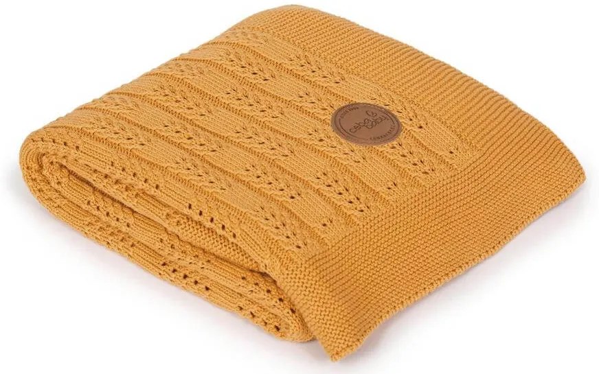 Deka pletená v darčekovom balení 90x90 Rybia kosť Peru