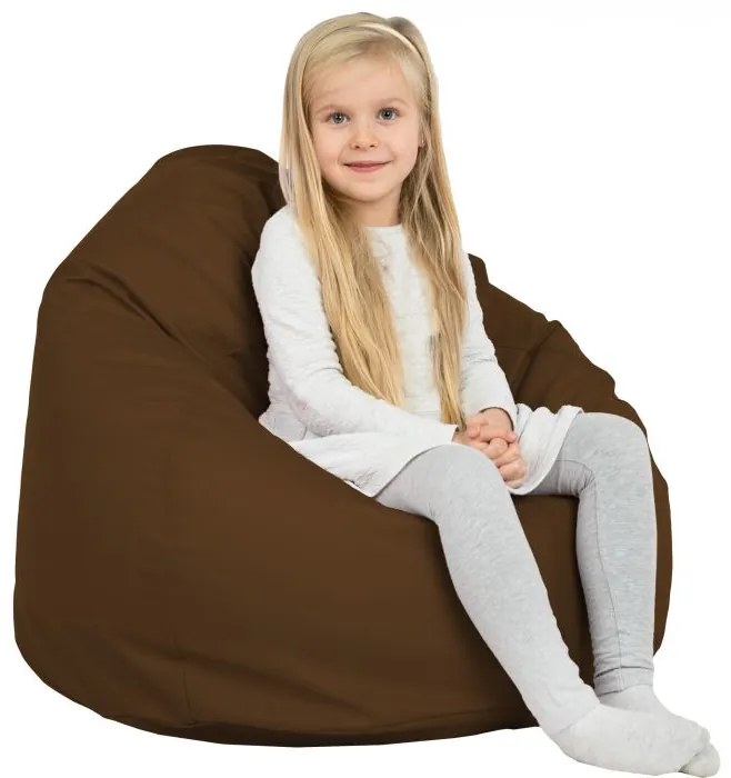 Sedací vak BAG Sako L Ekokoža Farba: 17. Tmavo hnedý