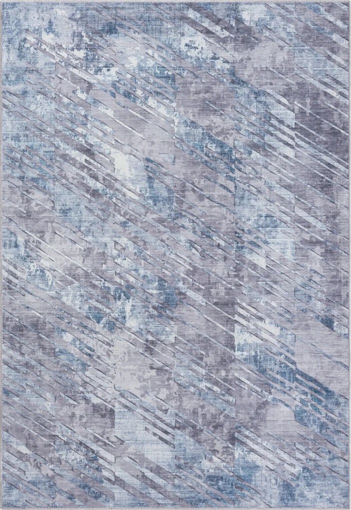 My Flair, Kusový koberec Riley CA30014 grau – na von aj na doma, 160x230, šedá, chodba / predsieň