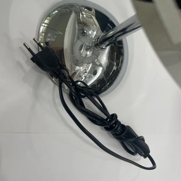 ONLI - Stolná lampa BRUCE 1xE27/15W/230V 40 cm matný chróm