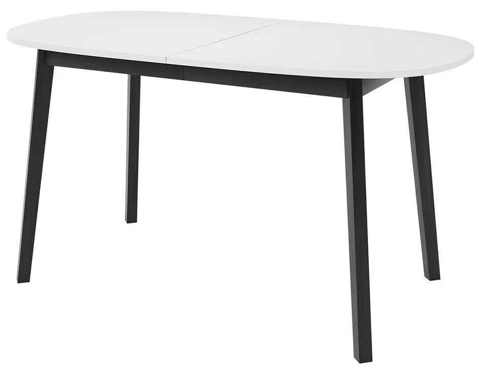 Jedálenský stôl Zerimo S 150x80, Farby:: biela / čierna