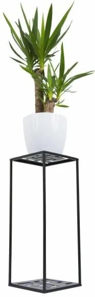 Stojan na kvety 60x24 cm čierna