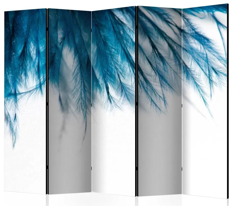 Artgeist Paraván - Sapphire Feathers II [Room Dividers]