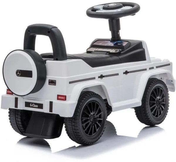Odrážadlo Mercedes G350d 2xAA biela/čierna