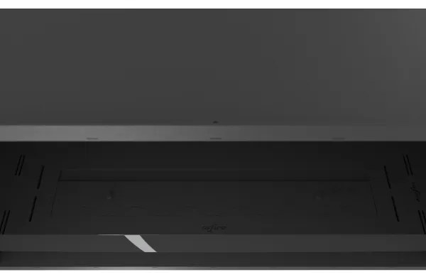 InFire - Vstavaný BIO krb 49,4x104,4 cm 6kW čierna