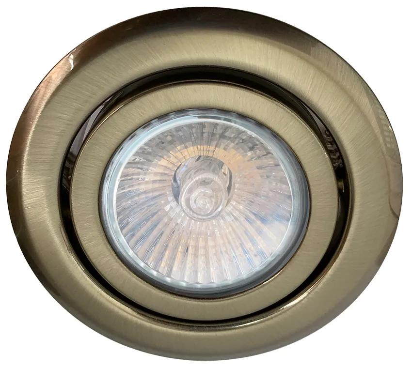 EMITHOR Podhľadové stropné osvetlenie ELEGANT METAL MOVABLE, 1xGU10, 50W, 10cm, strieborné