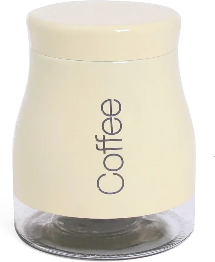 Krémovobiela dóza na kávu Sabichi Coffee, 700 ml