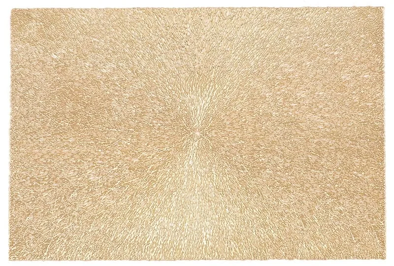 Prestieranie v zlatej farbe Tiseco Home Studio, 30 x 45 cm