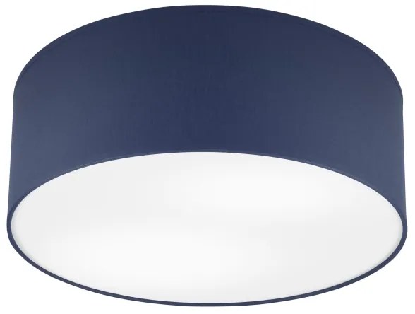 Stropné svietidlo SIRJA PASTEL DOUBLE 2xE27/15W/230V pr. 35 cm tmavomodrá