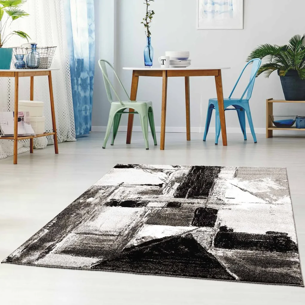Dekorstudio Moderný koberec MODA SOFT sivý 1134 Rozmer koberca: 80x300cm