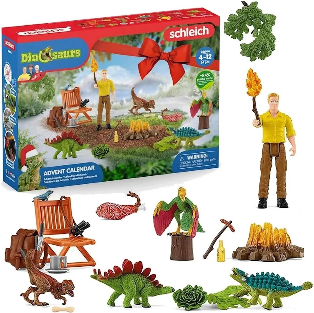 Schleich 98644 Adventný kalendár Dinosaury