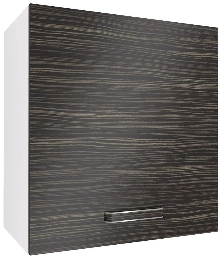 Kuchynská skrinka Belini horná 60 cm eben kráľovský TOR SG60/1/WT/HK/0/F