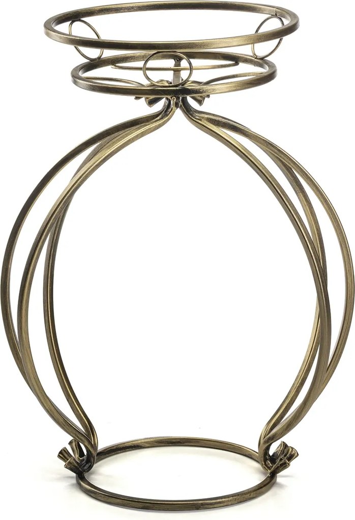 STOJAN NA KVETINÁČ VIRELLA 54X38 CM ZLATÁ