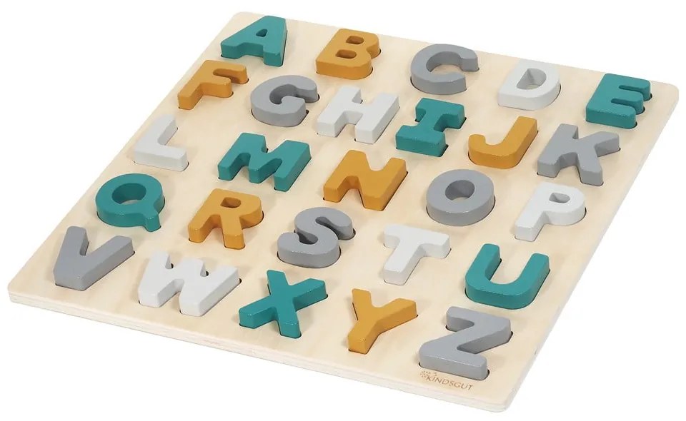 Drevené vkladacie puzzle (počet dielikov 25) Caspar – Kindsgut