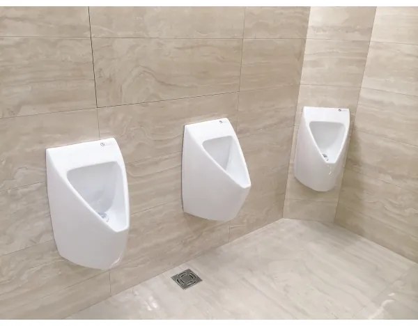 EcoStep 30011 - Bezvodný pisoár P1.1 keramika/biela